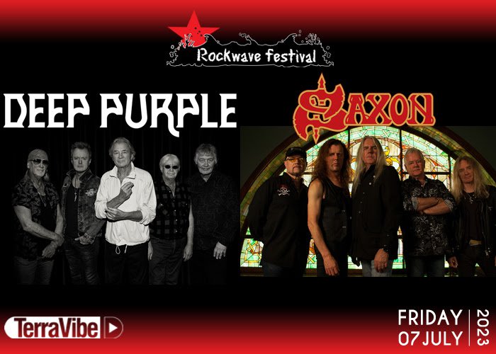 Είναι επίσημο: Deep Purple και Saxon θα κάνουν την σκηνή του Rockwave Festival 2023 να «τρέμει»