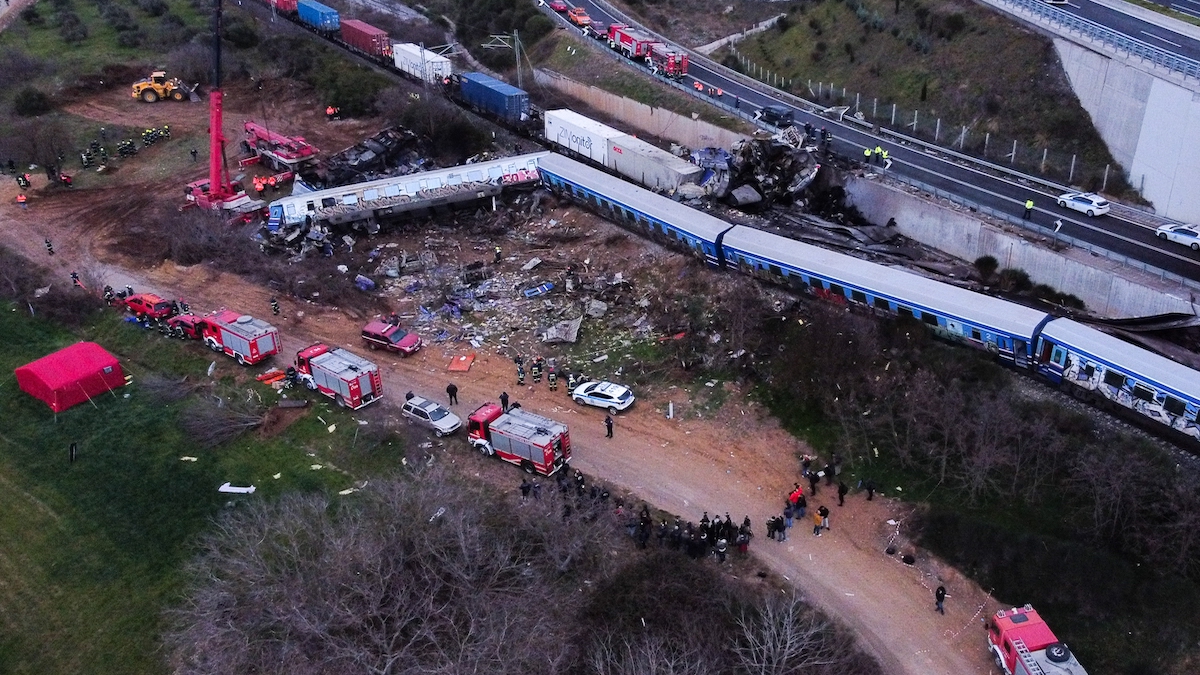 Βίντεο ντοκουμέντο λεπτά πριν το δυστύχημα στα Τέμπη