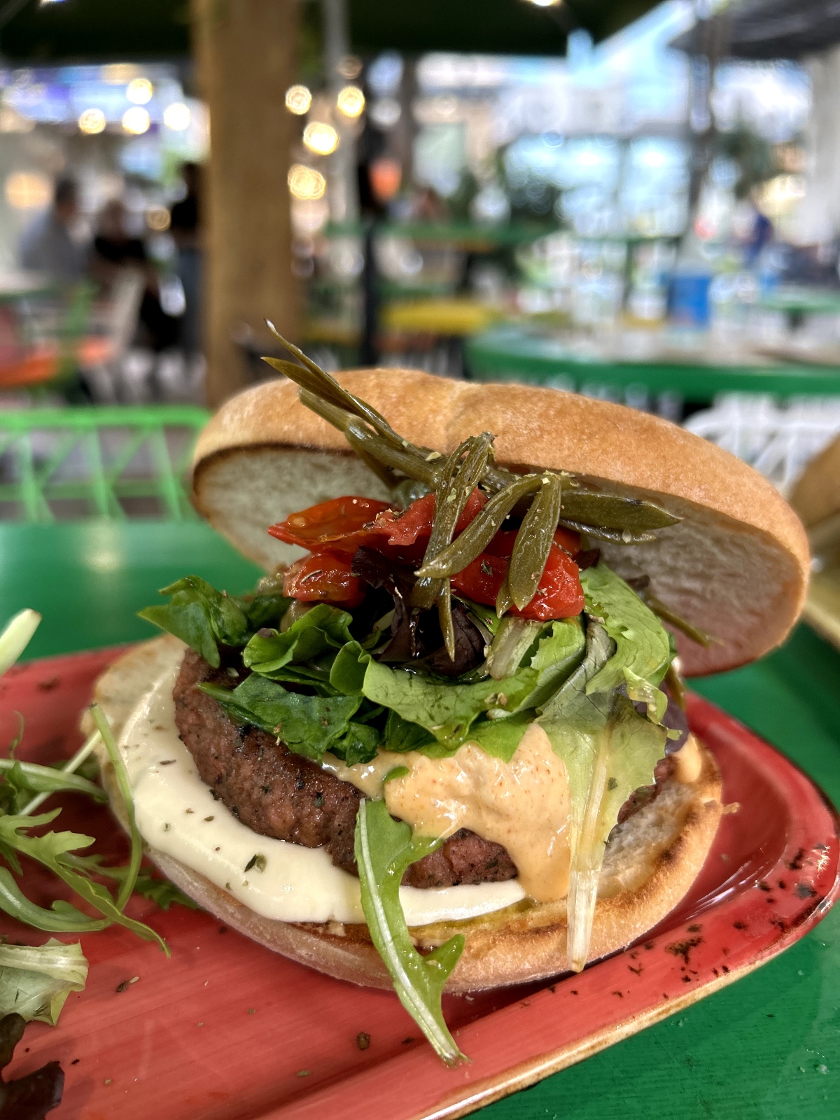  Athens Vegan Burger