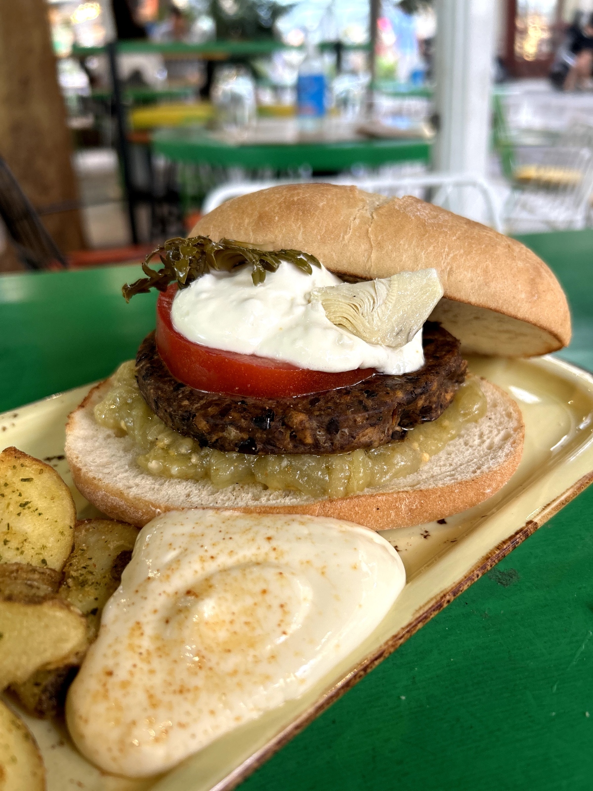 Athens Vegan Burger