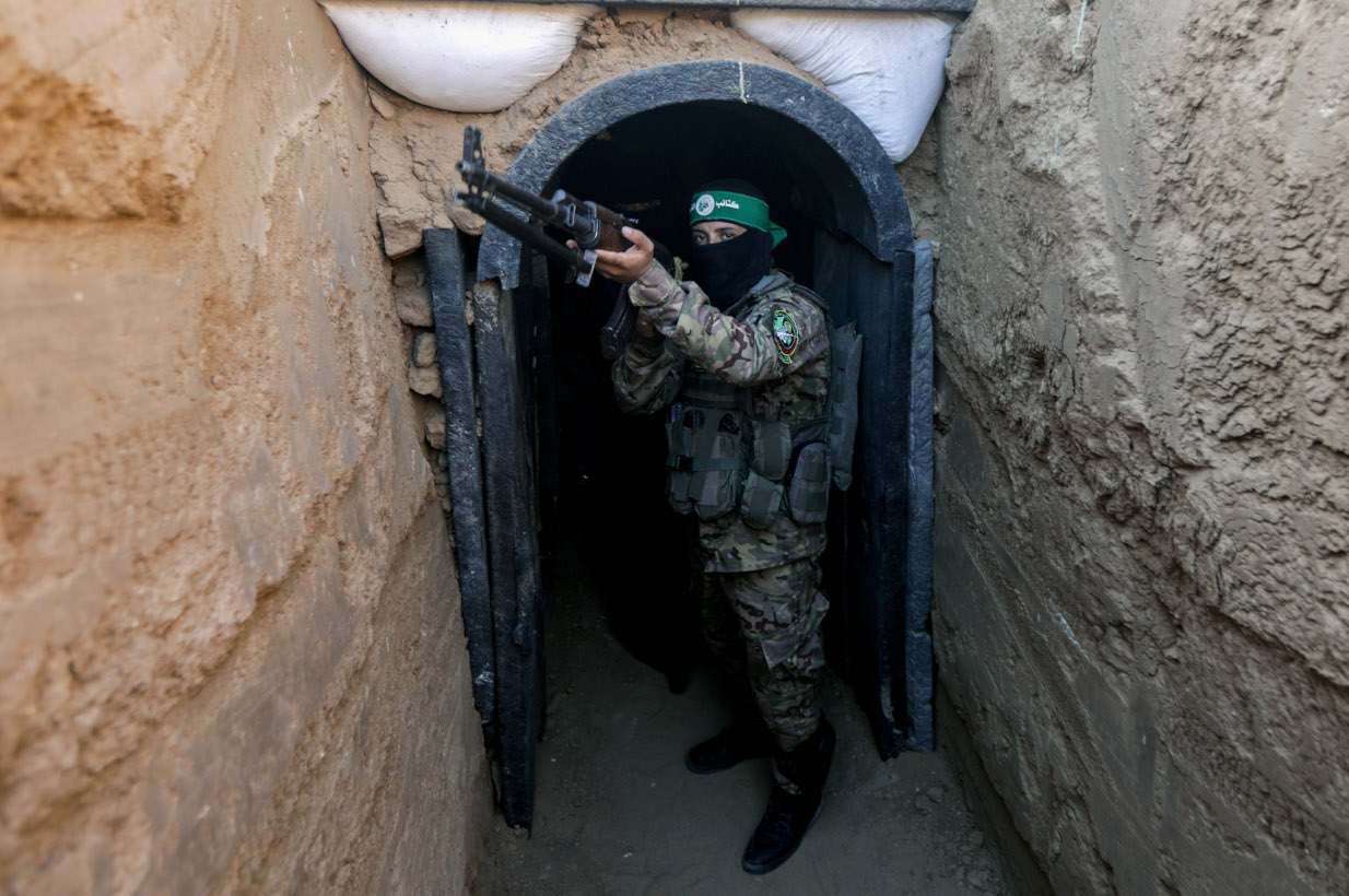 Το υπόγειο δίκτυο της Χαμάς: Τα τούνελ που κρύβουν την τρομοκρατία