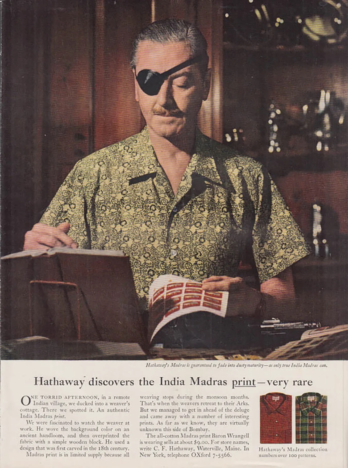 Madras: Πώς ένα ταπεινό ινδικό ύφασμα έγινε σύμβολο πολυτέλειας στην Αμερική των ‘60ς