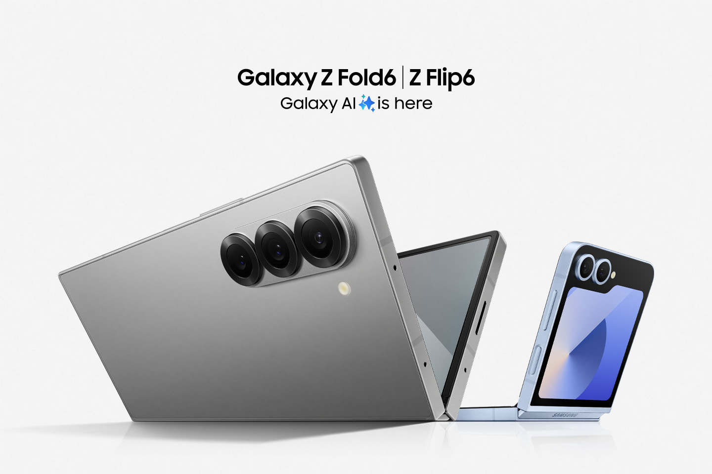 Galaxy Ζ, το Galaxy Z Fold6 και το Galaxy Z Flip6